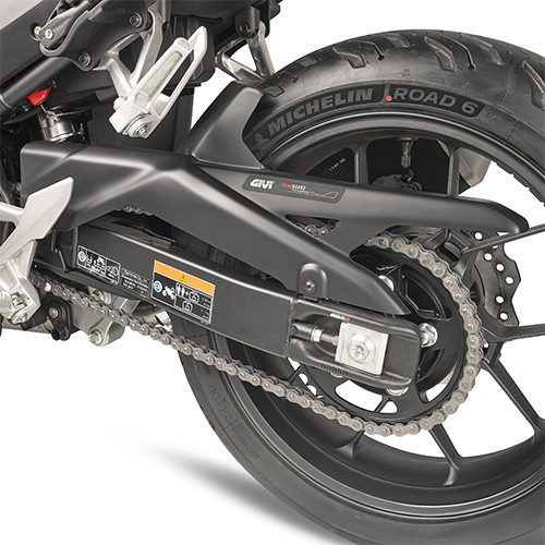 Parafango Posteriore GIVI MG1203 Nero con Paracatena Honda NX 500
