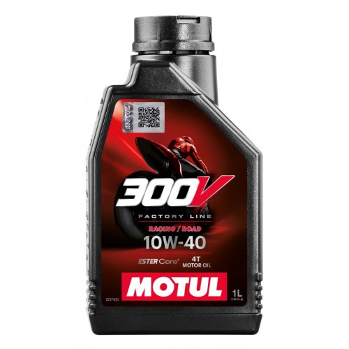 Olio Motore MOTUL 300V Road Racing 4T 10W-40 Sintetico Competizione 1L