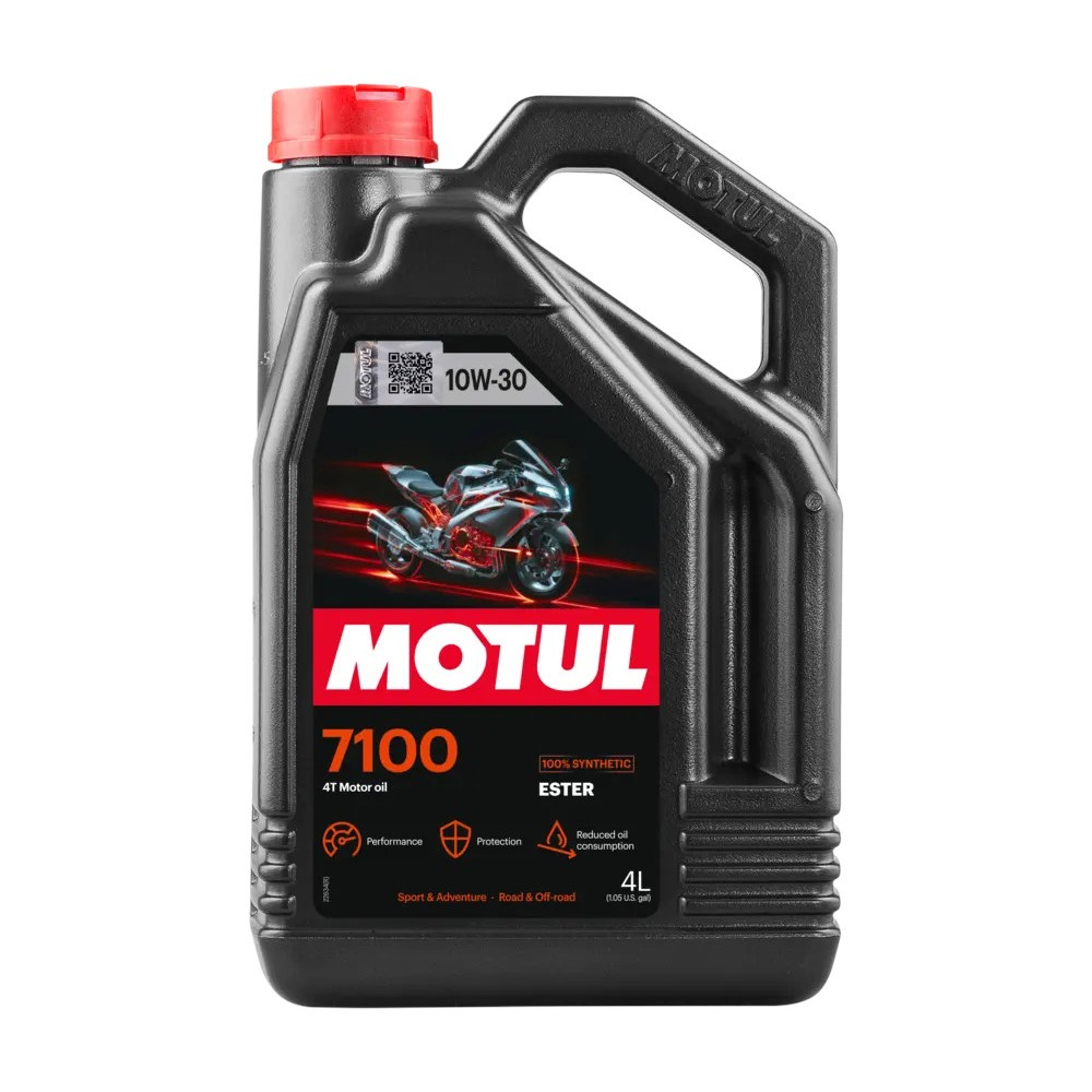 Olio Motore MOTUL 7100 4T 10W-30 100% Sintetico Estere 4L