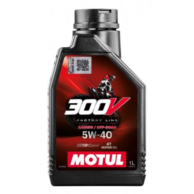 Olio Motore MOTUL 300V Off Road 4T 5W-40 Sintetico Competizione