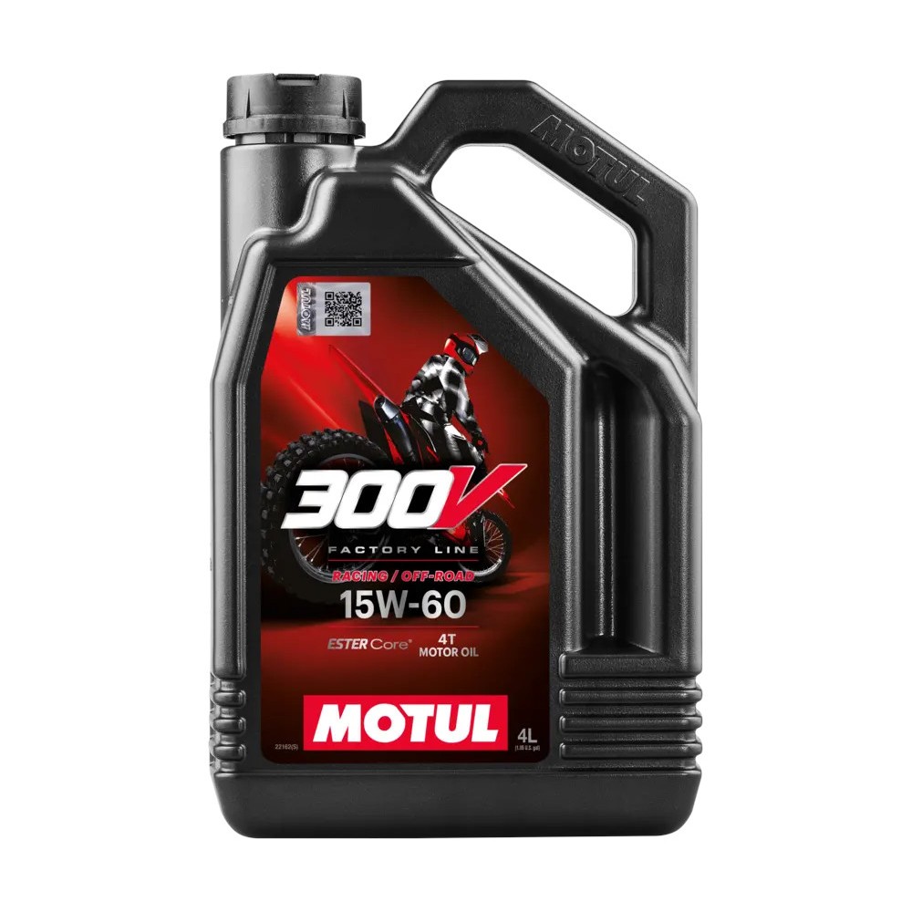 Olio Motore MOTUL 300V Off Road 4T 15W-60 Sintetico Competizione 4L