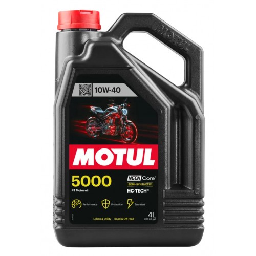 Olio Motore MOTUL 5000 4T 10W-40 Semisintetico HC-TECH 4L