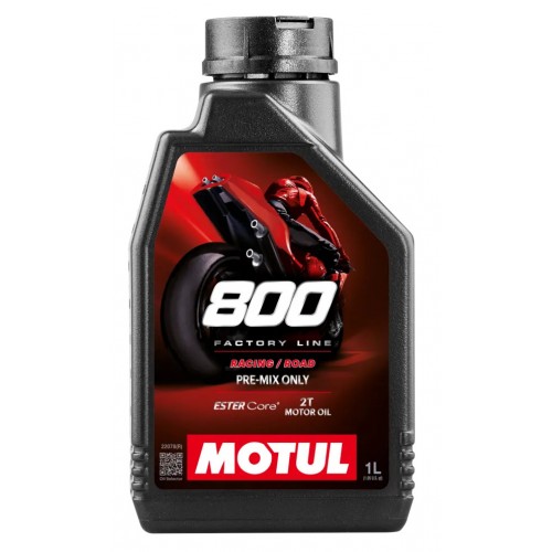 Olio Miscela MOTUL 800 Road Racing 2T 100% Sintetico Pista 1L