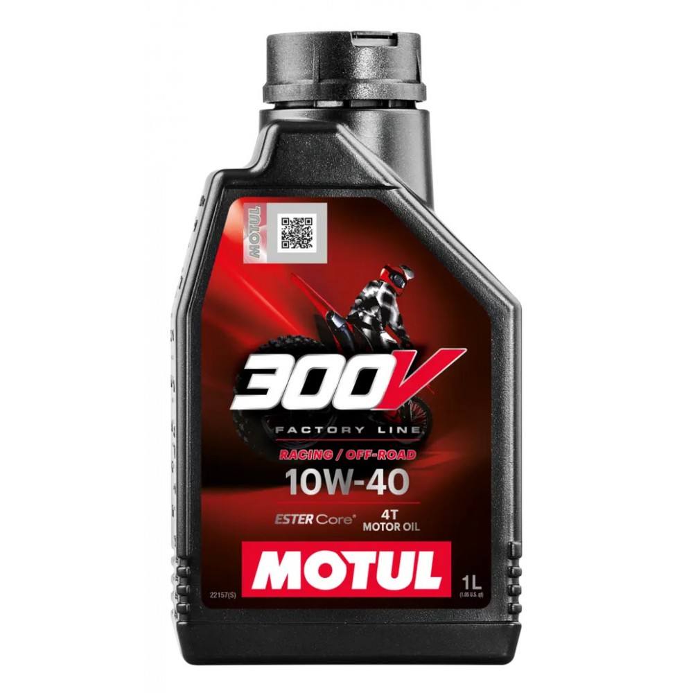 Olio Motore MOTUL 300V Off Road 4T 10W-40 Sintetico Competizione 1L