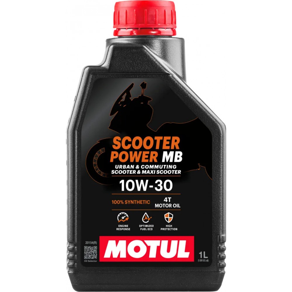 Olio MOTUL Scooter Power 4T MB 10W-30 Sintetico Fuel Economy