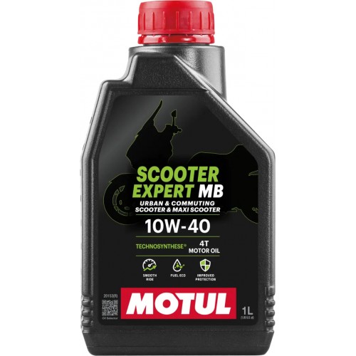 Olio MOTUL Scooter Expert 4T MB 10W-40 Technosynthese