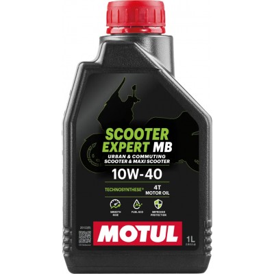 Olio MOTUL Scooter Expert 4T MB 10W-40 Technosynthese