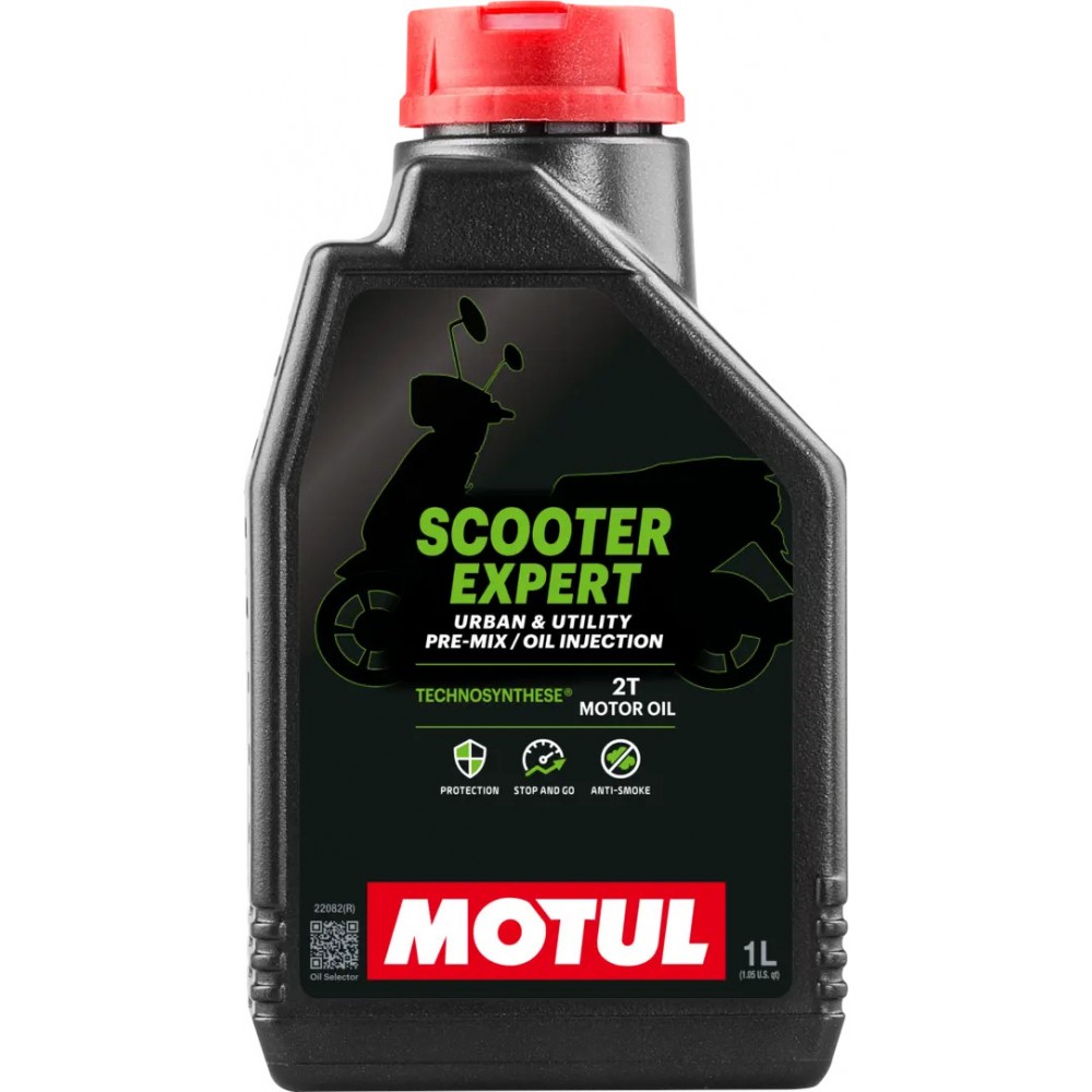Olio Miscela MOTUL Scooter Expert 2T Technosynthese Antifumo