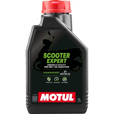 Olio Miscela MOTUL Scooter Expert 2T Technosynthese Antifumo