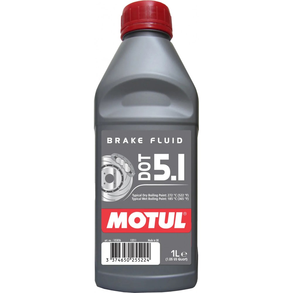 Liquido Freni MOTUL DOT 5.1 Sintetico Long Life per ABS ESP 1L
