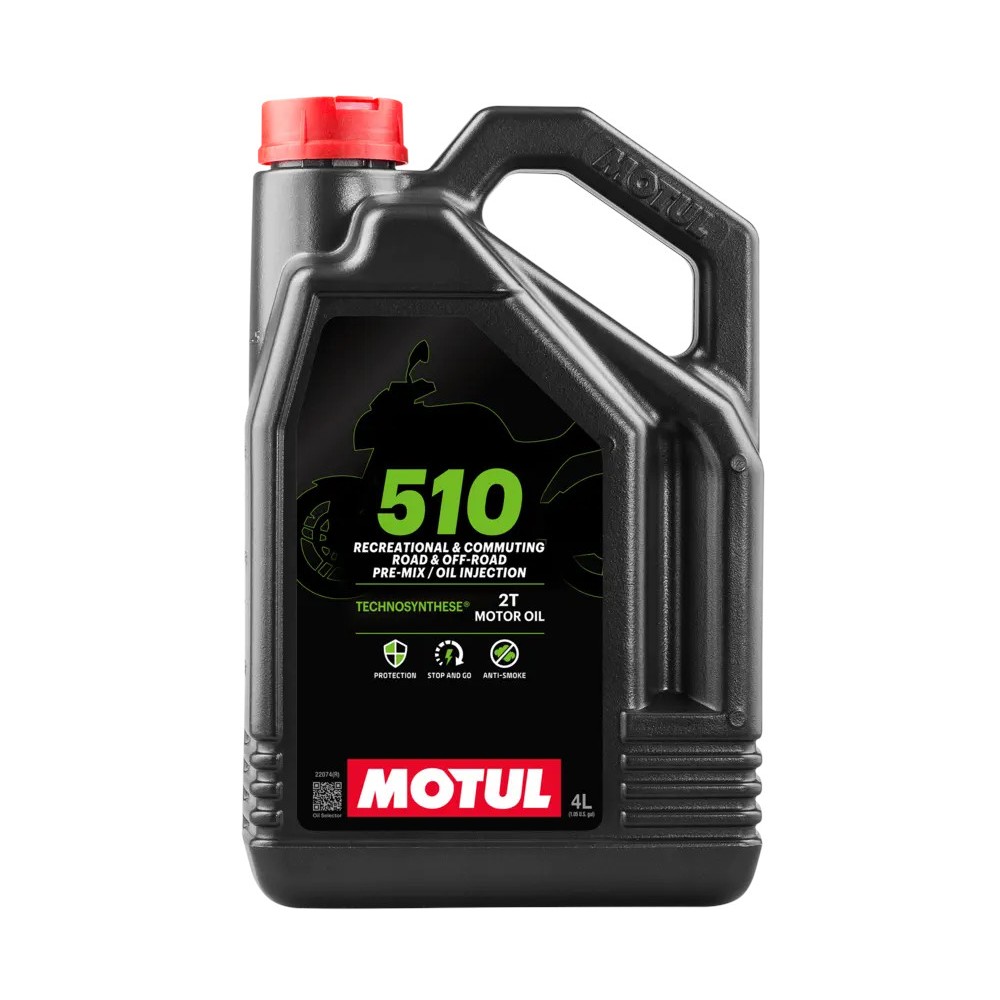 Olio Miscela MOTUL 510 2T Technosynthese Estere per Miscelatore 4L