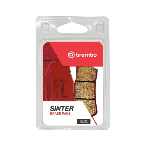 Pastiglie Freno Posteriore BREMBO 07BB28SP Sinterizzate Rosse Moto BMW