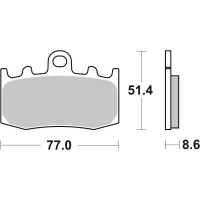 Pastiglie Freno Anteriore BREMBO 07BB26LA Sinterizzate Bianche BMW