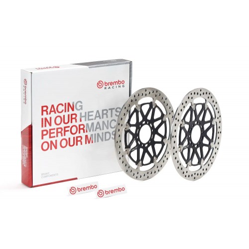 Kit Dischi Freno Anteriori BREMBO 208A98525 T-Drive Flottanti