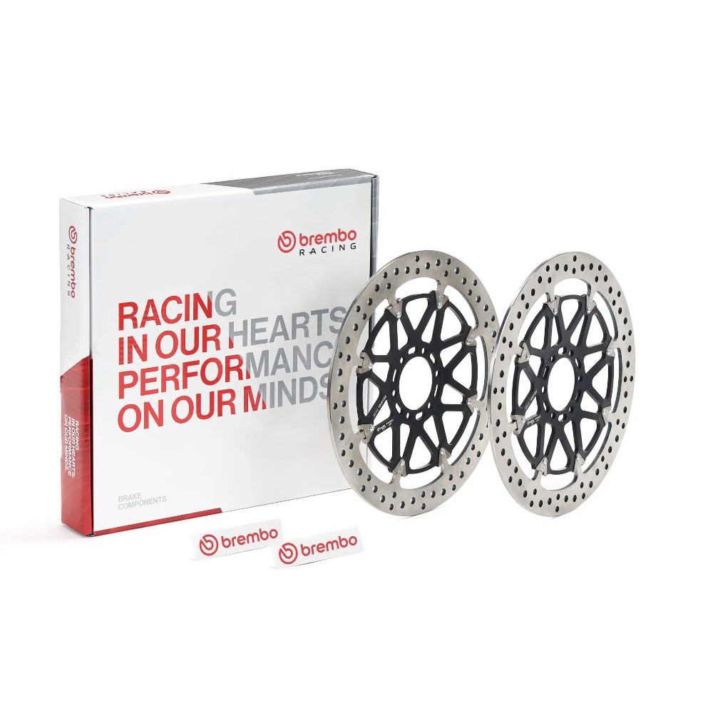 Kit Dischi Freno Anteriori BREMBO 208A98525 T-Drive Flottanti