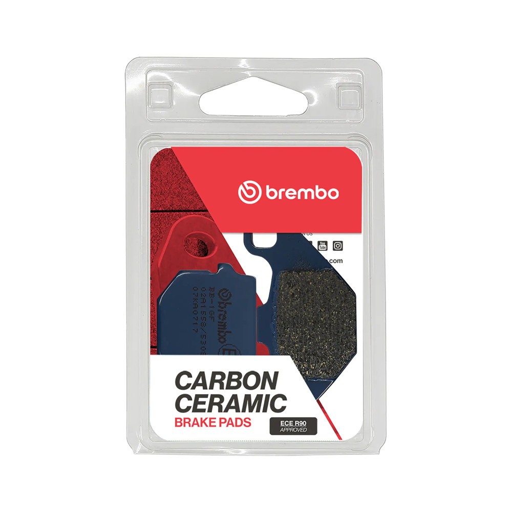 Pastiglie Freno Posteriore BREMBO 07KA0717 Carbon Ceramic Blu