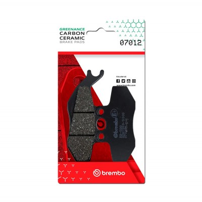 Pastiglie Freno Anteriore BREMBO 07012 Carbon Ceramic