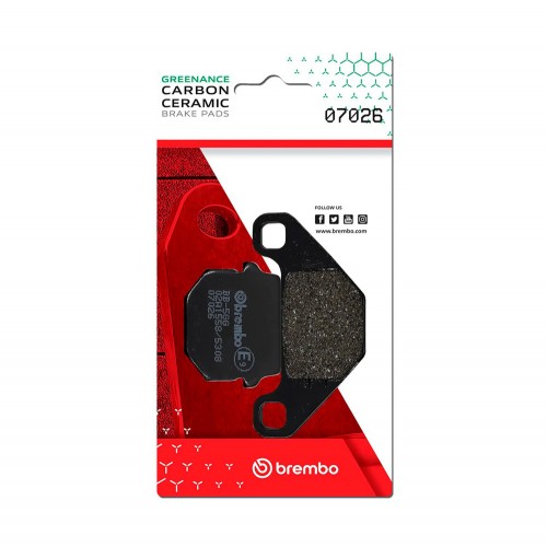 Pastiglie Freno Anteriore / Posteriore BREMBO 07026 Carbon Ceramic