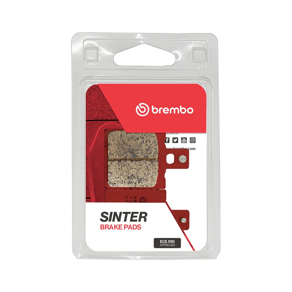 Pastiglie Freno Posteriore BREMBO 07BB01SP Sinterizzate Rosse