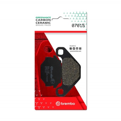 Pastiglie Freno Posteriore BREMBO 07015 Carbon Ceramic