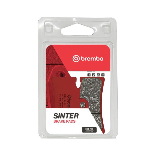 Pastiglie Freno Anteriore BREMBO 07GR18SA Sinterizzate Rosse
