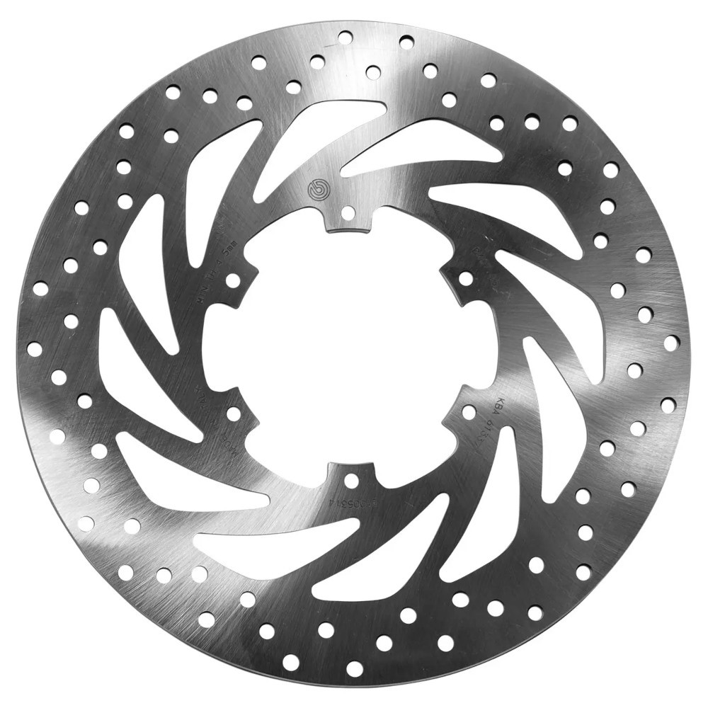 Disco Freno Anteriore BREMBO 68B407G5 Serie Oro Fisso Tondo