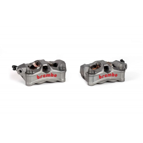 Kit Pinze Freno Anteriori BREMBO STYLEMA Radiali Monoblocco 100mm Titanio