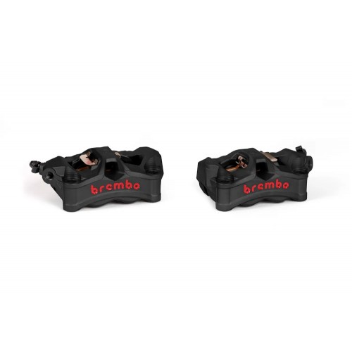 Kit Pinze Freno Anteriori BREMBO STYLEMA Radiali Monoblocco 100mm Nero