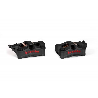 Kit Pinze Freno Anteriori BREMBO STYLEMA Radiali Monoblocco 100mm Nero