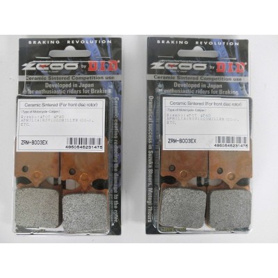 ZCOO B003 EX - 4 COPPIE PASTIGLIE FRENO ANTERIORE