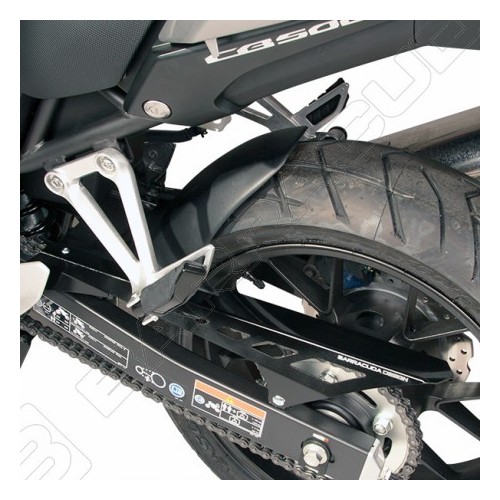 BARRACUDA PARAFANGO POSTERIORE NERO OPACO per HONDA CB 500 X 2014 / 2018 - CB 500 F 2013 / 2017 - CBR 500 R 2014 / 2021