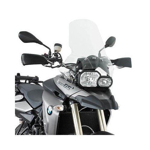 GIVI Cupolino specifico trasparente + attacchi per BMW F 650 GS 2008 / 2012 - F 800 GS 2008 / 2017