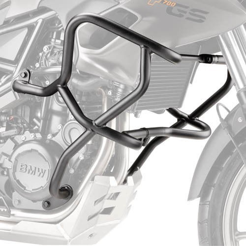 Paramotore GIVI TN5103 Nero Tubolare 25mm per Moto BMW F 700 GS F 800 GS