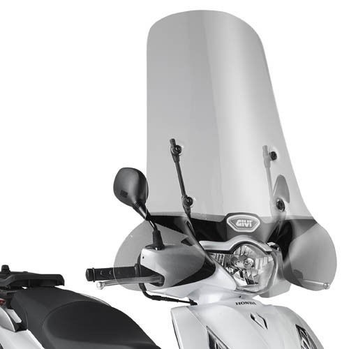 Kit Parabrezza GIVI 1117A e Attacchi A1117A per Honda SH 125i 150i 12-16