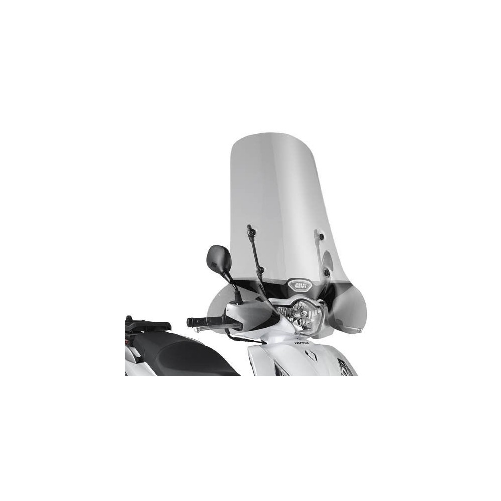 Kit Parabrezza GIVI 1117A e Attacchi A1117A per Honda SH 125i 150i 12-16