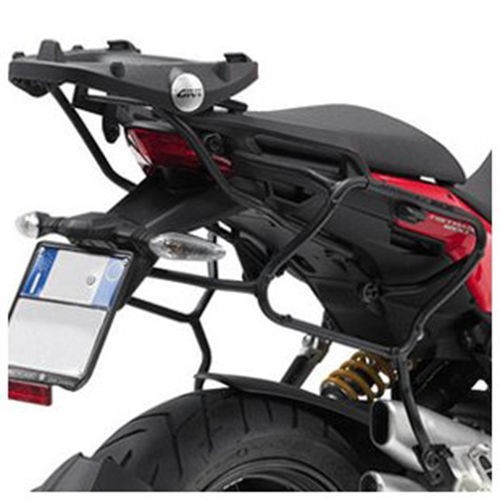 Attacco Posteriore GIVI SR312 con Piastra Monokey per Ducati Multistrada 1200