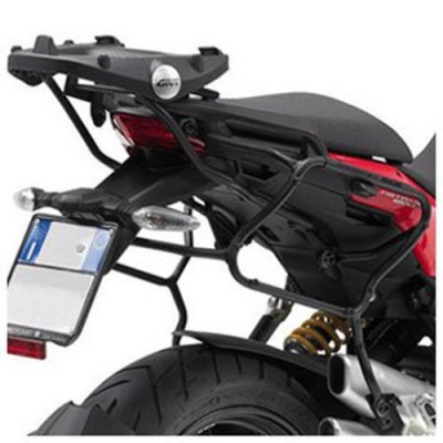 Attacco Posteriore GIVI SR312 con Piastra Monokey per Ducati Multistrada 1200