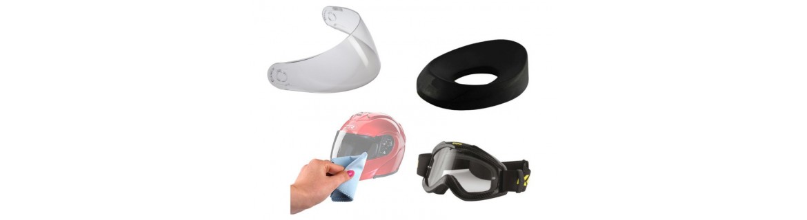 Vendita Accessori e ricambi, pulizia per casco Moto Scooter