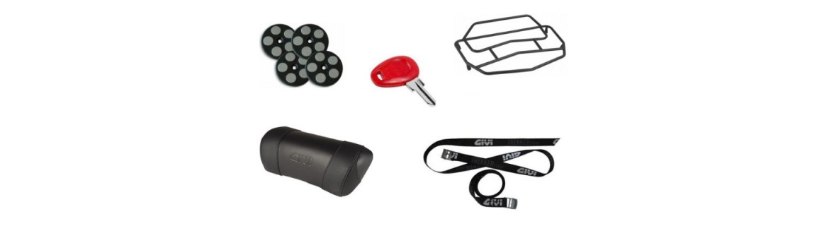 Vendita Accessori per Borse Valigie Bauletti per Moto e Scooter